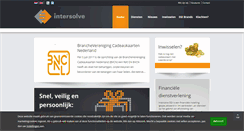 Desktop Screenshot of intersolve.nl