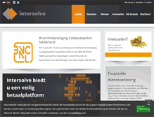 Tablet Screenshot of intersolve.nl